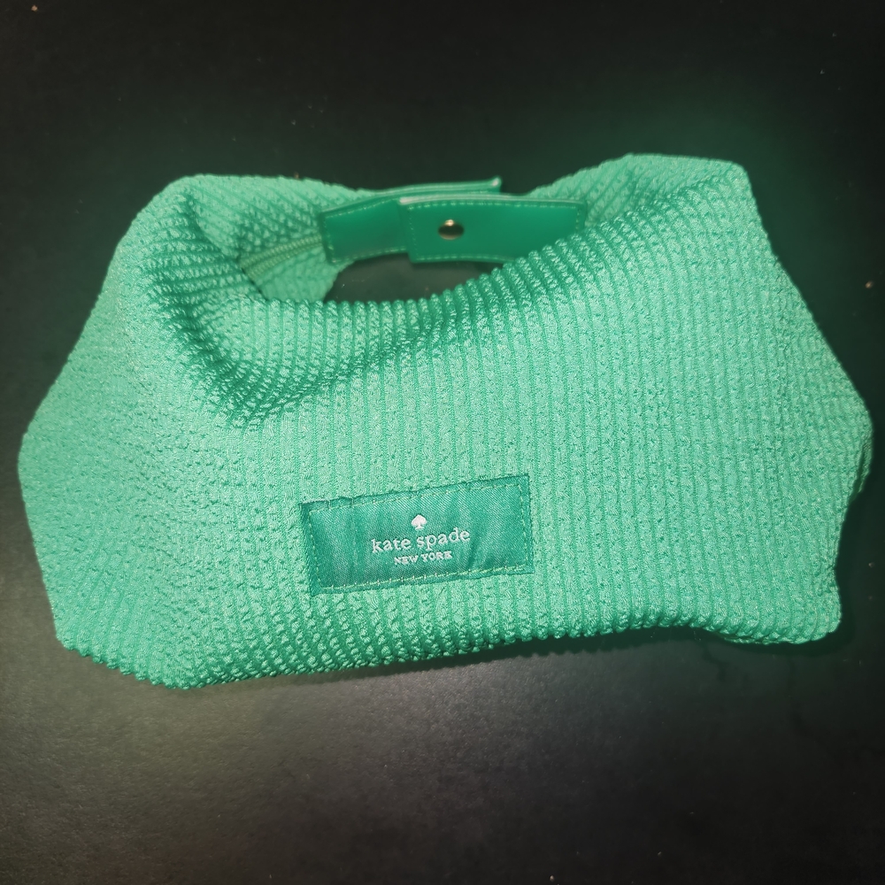 Kate Spade Vibrant Green Knit Bag